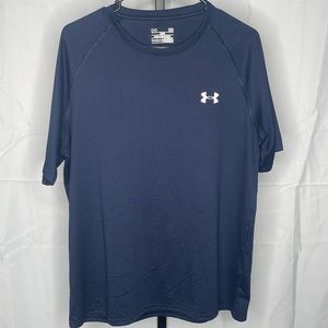 Brand New Blue Large Loose Heat-gear Under Armour T-Shirt No New Tags